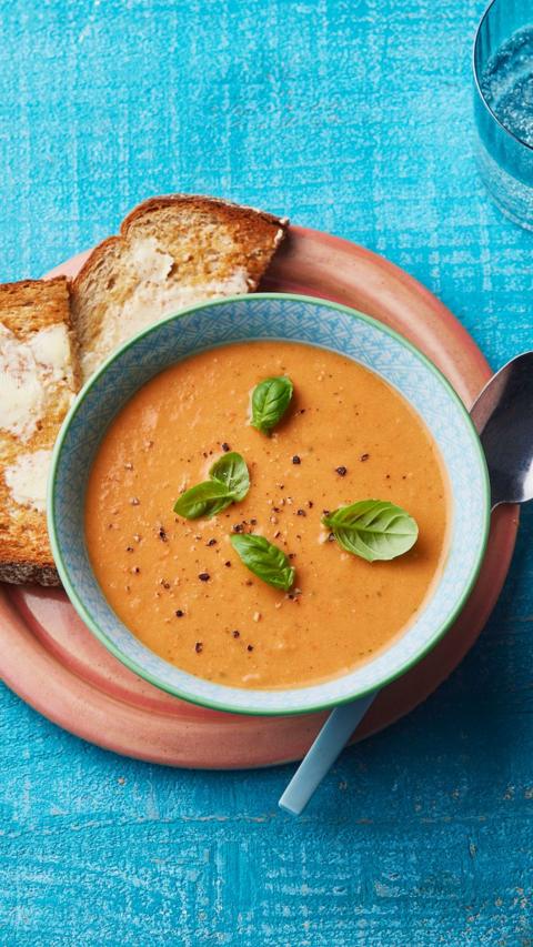 Cream of tomato soup