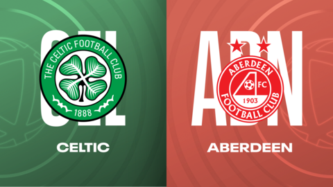 Celtic and Aberdeen badges