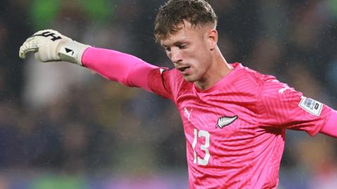 Henry Gray in action for New Zealand Under-20s