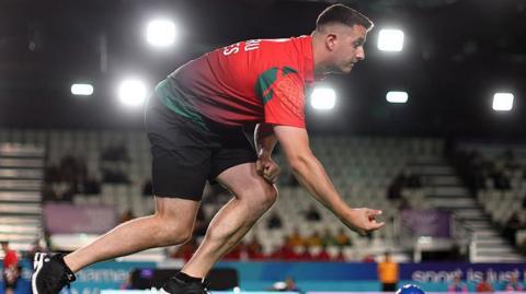 Ross Owen bowling