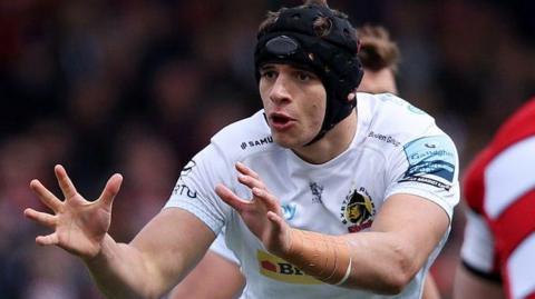 Dafydd Jenkins in action for Exeter Chiefs