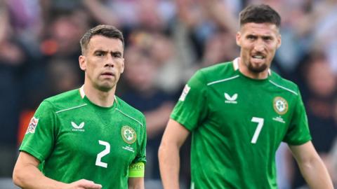 Seamus Coleman and Matt Doherty