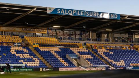 Shrewsbury Town's Croud Meadow home