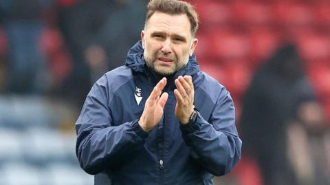 John Eustace applauds Blackburn Rovers fans