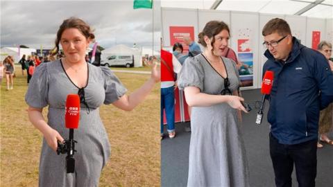 Dyw hi ddim yn Eisteddfod heb...