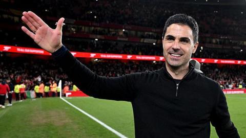 Arsenal boss Mikel Arteta