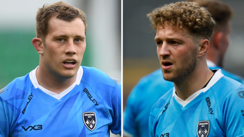 Dragons' Ben Carter and Angus O'Brien