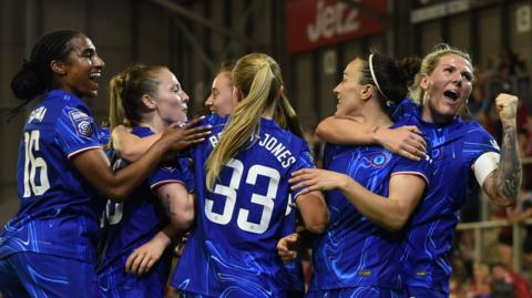 Chelsea celebrate