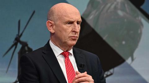 British Defence Secretary John Healey
