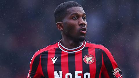 Walsall forward Daniel Kanu