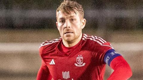 John Disney in action for Connah's Quay Nomads