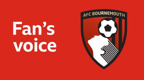 Bournemouth fan's voice graphic