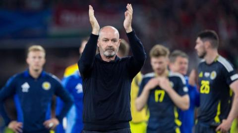 Scotland head coach Steve Clarke