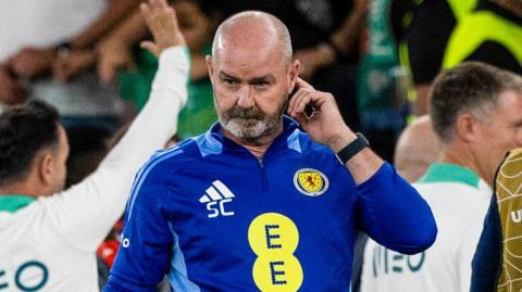 Scotland head coach Steve Clarke