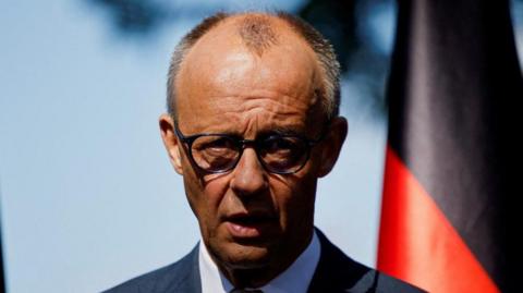 German Chancellor and leader of the Christian Democratic Union (CDU) Friedrich Merz