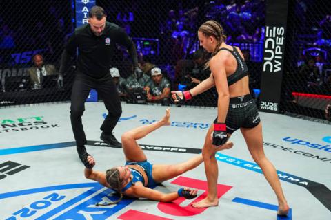 MMA: Dakota Ditcheva reaches PFL final with fourth first-round stoppage