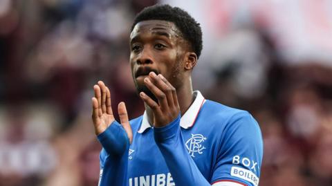 Rangers defender Emmanuel Fernandez