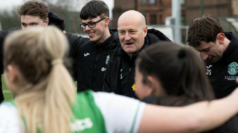 Hibernian celebrate