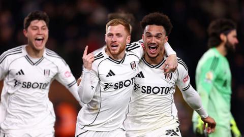 Fulham celebrate