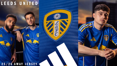 Leeds 2025-26 away kit Launch