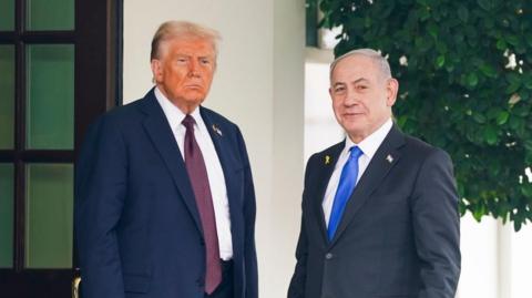 Trump and Netanyahu 