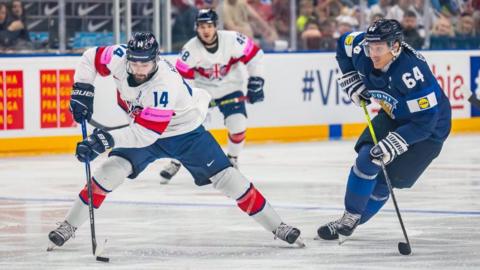 Great Britain ice hockey player Liam Kirk