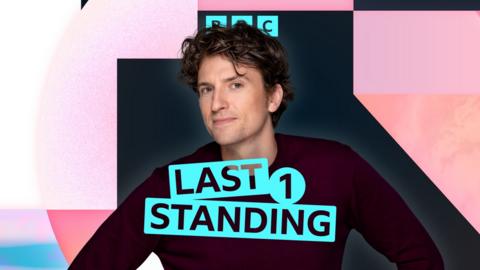 Greg James. Text over him reads LAST 1 STANDING