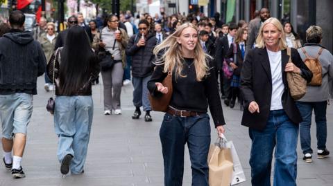People shopping