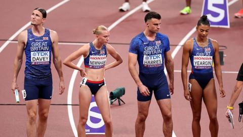Britain's 4x400m quartet