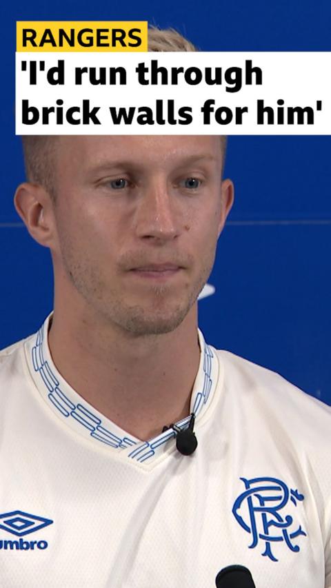 Ross McCrorie on Derek McInnes