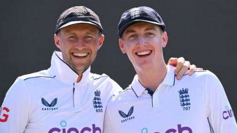 Joe Root and Harry Brook