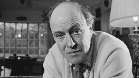 British novelist Roald Dahl (1916 - 1990), in 10th December 1971. 