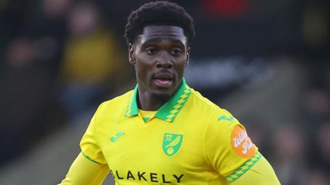Norwich striker Mohamed Toure in action against West Brom in the FA Cup fourth round