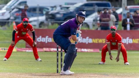 George Munsey made 84 not out from 103 balls