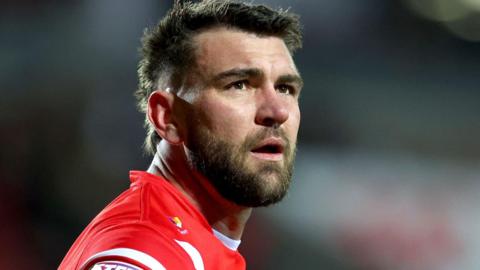 Kyle Feldt in action for St Helens this season