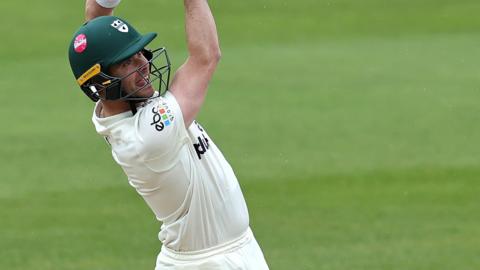 Jake Libby batting for Worcestershire