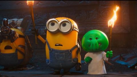a minion and a monster