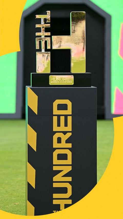 The Hundred trophy