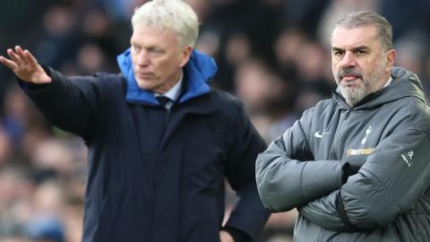 David Moyes and Ange Postecoglou