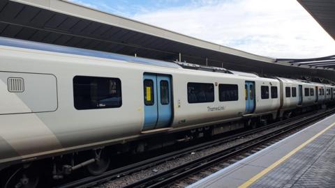 A Thameslink service at London Bridge