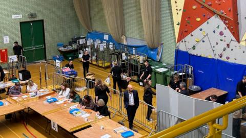 Counting under way in Braintree