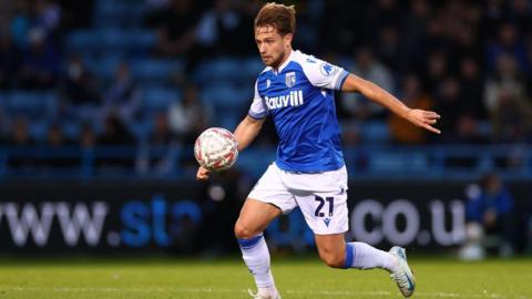 Gillingham midfielder Euan Williams