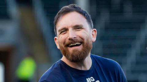 Martin Gleeson laughing