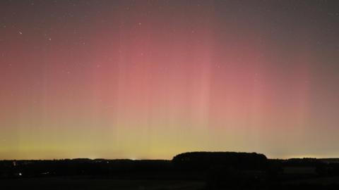 A picture of the Aurora borealis - the Northern Lights