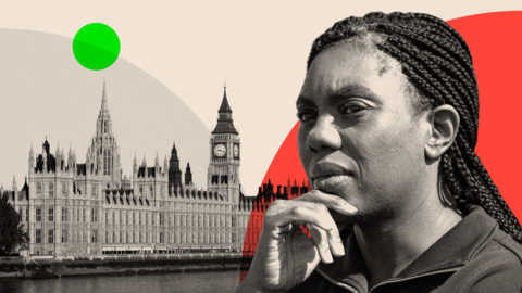 Montage image of Kemi Badenoch