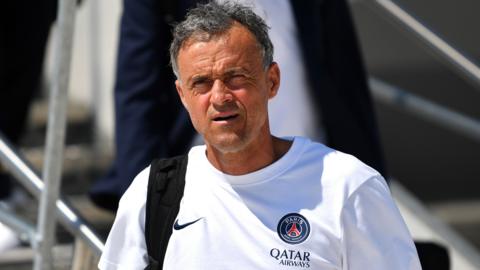 Luis Enrique, Head Coach of Paris Saint-Germain, 