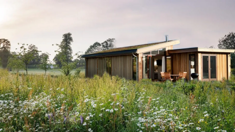 An artist's impression of a proposed lodge at the holiday park, near Askam