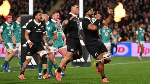 Patrick Tuipulotu celebrates try