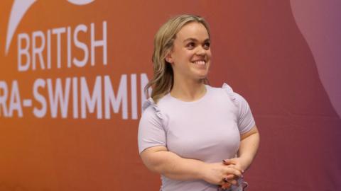 Ellie Simmonds smiles