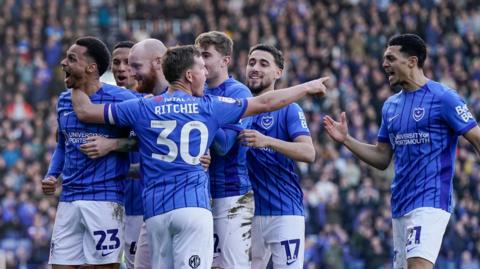 Three wins in a row have moved Portsmouth up to 17th in Championship